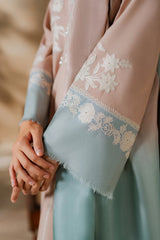 Elegant Pastel Embroidered Kurta Set for Women