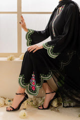 Midnight Floral Casual Kurta Set