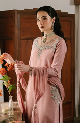 Ryla - Pastel Pink Silk Set