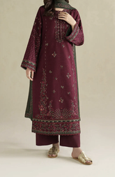 Embroidered 3pc Marina Dress