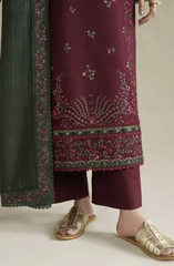 Embroidered 3pc Marina Dress