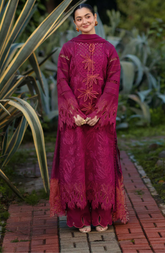 Rang Rasiya Premium Embroidered Lawn Unstitched 3Pc Suit