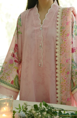Nour Kurta & Izaar Embroidered Borders