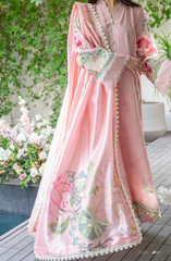 Nour Kurta & Izaar Embroidered Borders