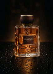 Luxury Amber Perfume Bottle – Addiction for Men