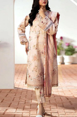 Digital All-Over Print Lawn Dress with Lawn Dupatta