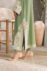Elegant Sage Green Everyday Wear Kurta Set