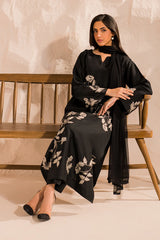 Midnight Bloom Casual Kurta Set