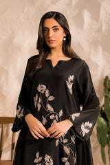 Midnight Bloom Casual Kurta Set