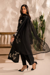 Midnight Bloom Casual Kurta Set