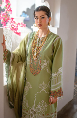 Omavi Sage Elegance Embroidered Lawn Suit