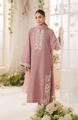 Blush Bloom Casual Kurta Set