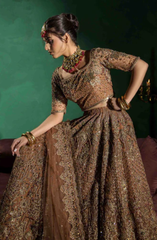 Wedding Lehenga Choli Dupatta Pakistani Bridal Dress