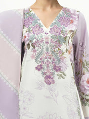 3 Piece Lawn Suit-Embroidered