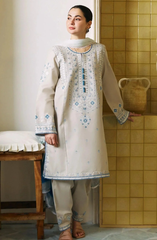 Luxury Embroidered Lawn 3PC Suit